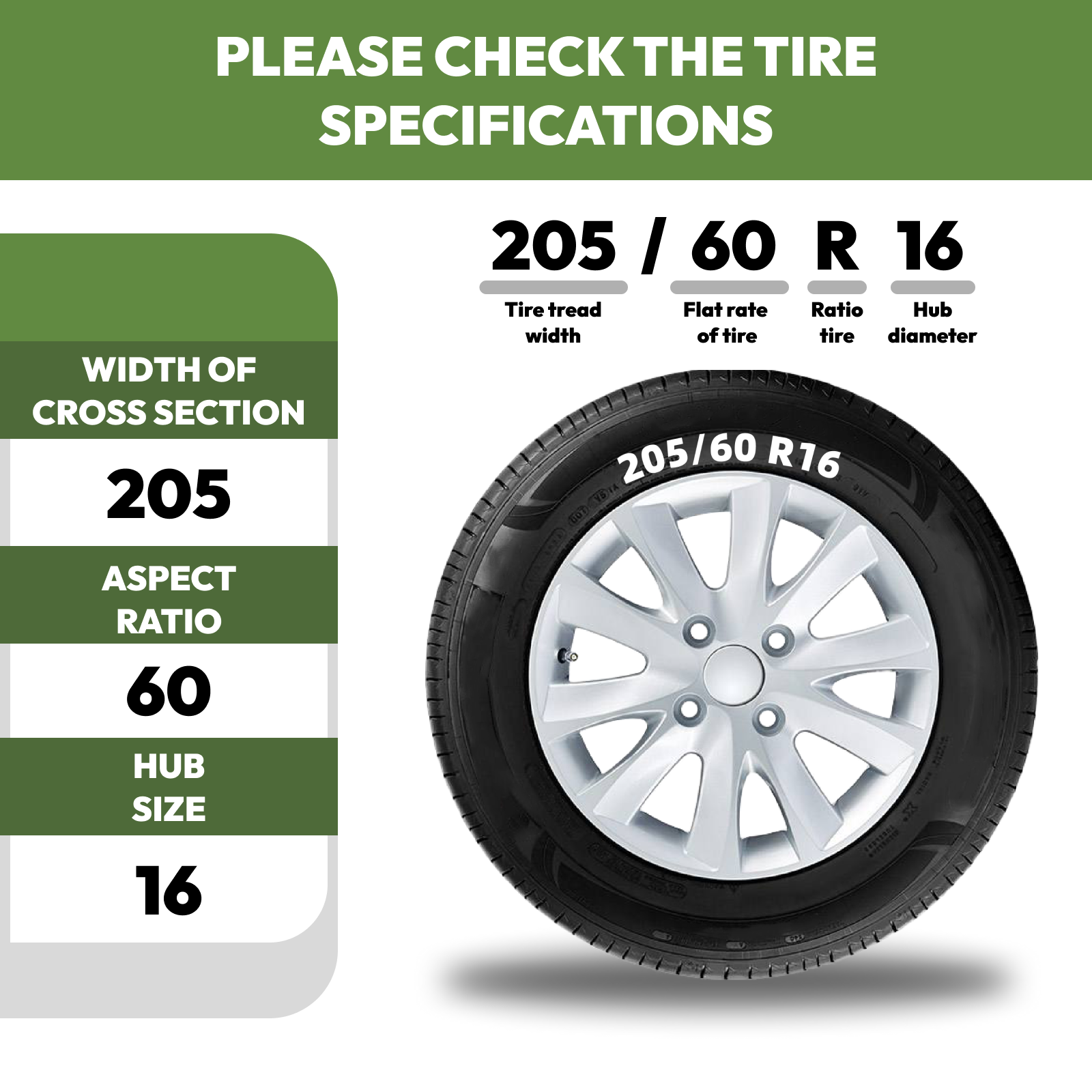 Tire Size Guide